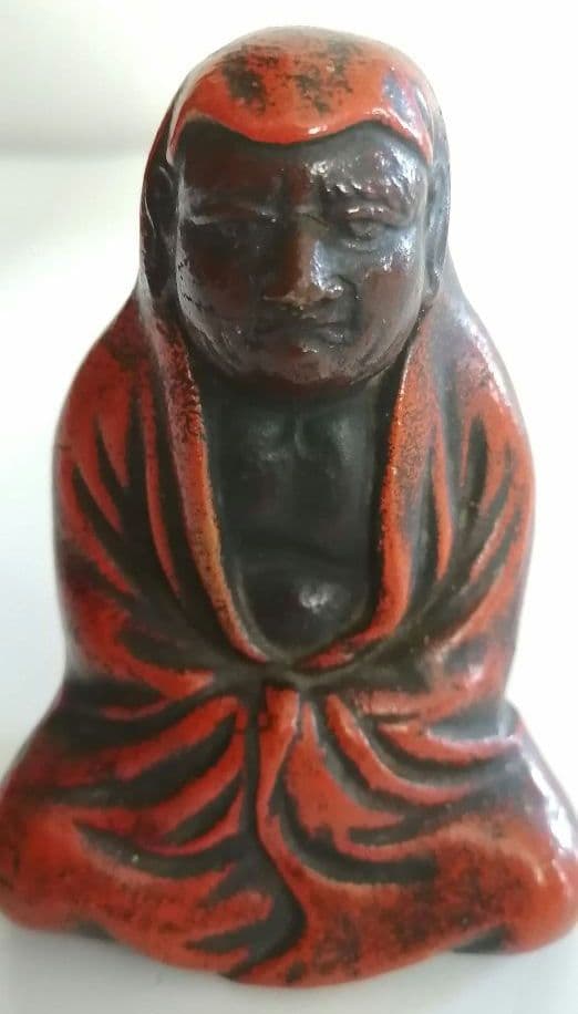 備前焼　赤達磨