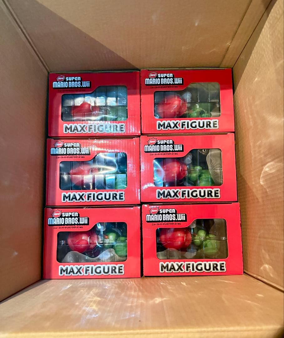 【新品・未開封】24体スーパーマリオブラザーズWiiフィギュア マリオ&ルイージ