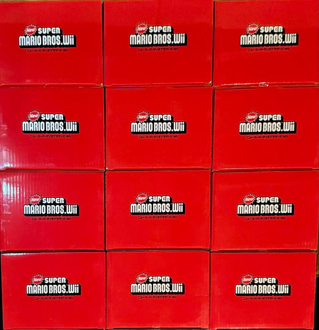 【新品・未開封】24体スーパーマリオブラザーズWiiフィギュア マリオ&ルイージ