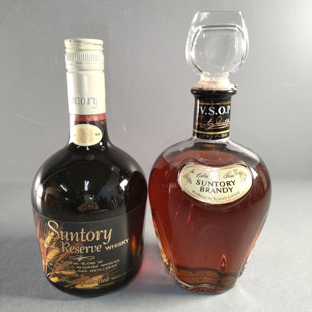 A1357-5/サントリースペシャルリザーブウイスキー/V.S.O.Pブランデー