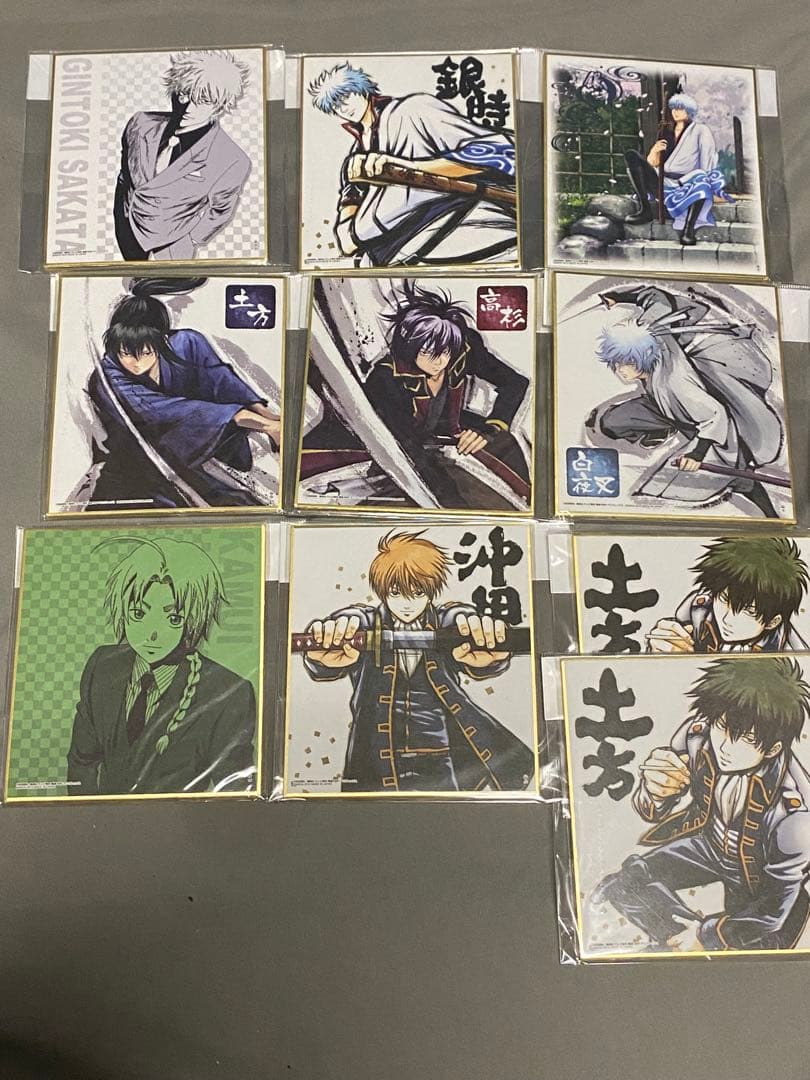 銀魂 色紙 ART 9種10枚セット