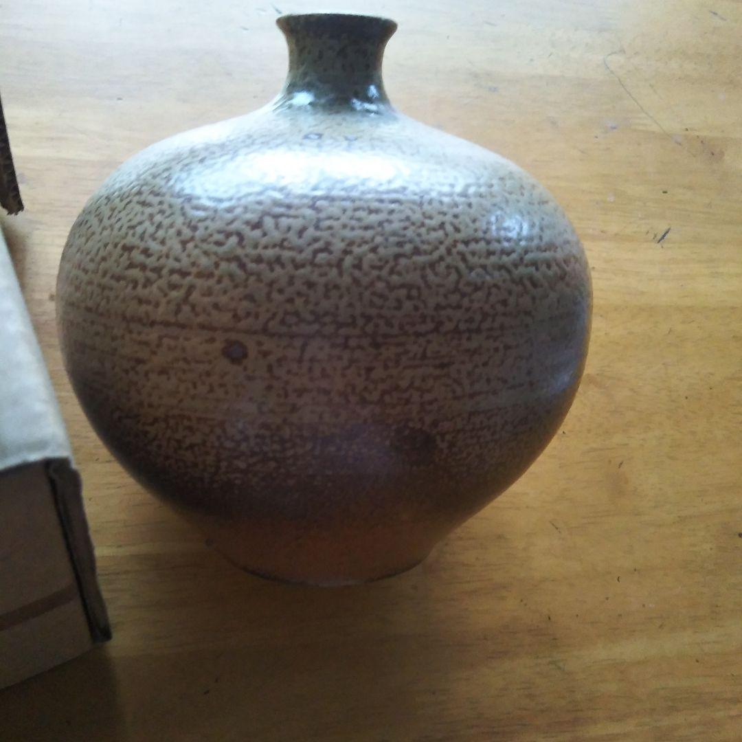 志戸呂焼　花瓶　新品未使用