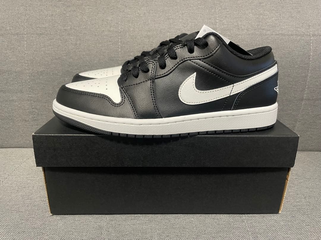 Nike Air Jordan 1 Low ブラック/ホワイト 28.5 cm