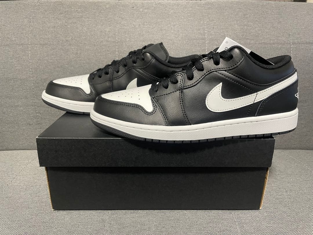 Nike Air Jordan 1 Low ブラック/ホワイト 28.5 cm