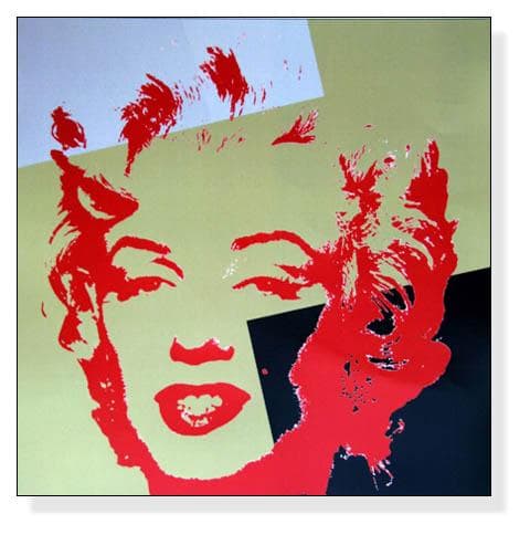 Sunday B Morning マリリン/証明書付/ウォーホル/ポスター