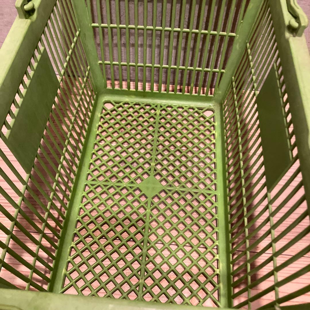 昭和レトロ　ダイエー＆グルメシティ　買い物かご　レトロポップ　収納　かご　店舗