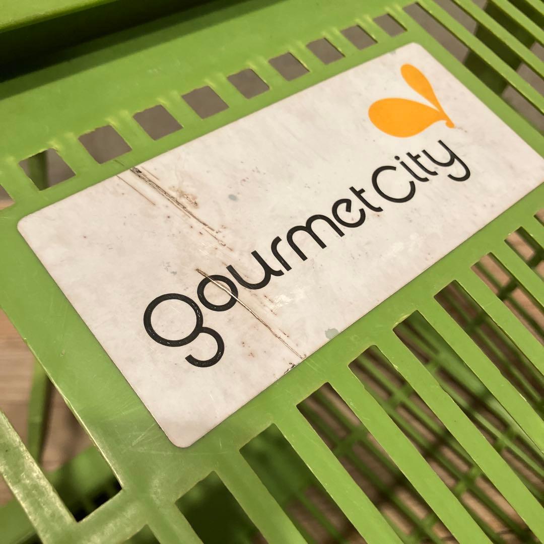 昭和レトロ　ダイエー＆グルメシティ　買い物かご　レトロポップ　収納　かご　店舗