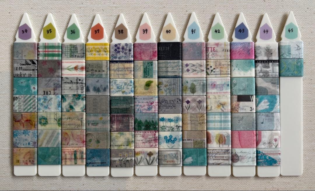 ヨハク　マスキングテープ329種類　各約50cm お裾分け　切り売り