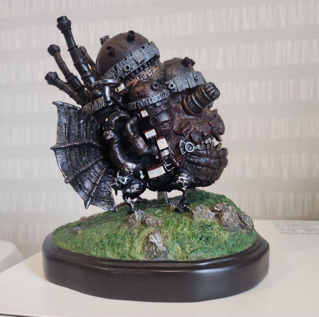 希少ハウルの動く城 ライトアップジオラマ カルシファー発光【生産終了品入手困難】