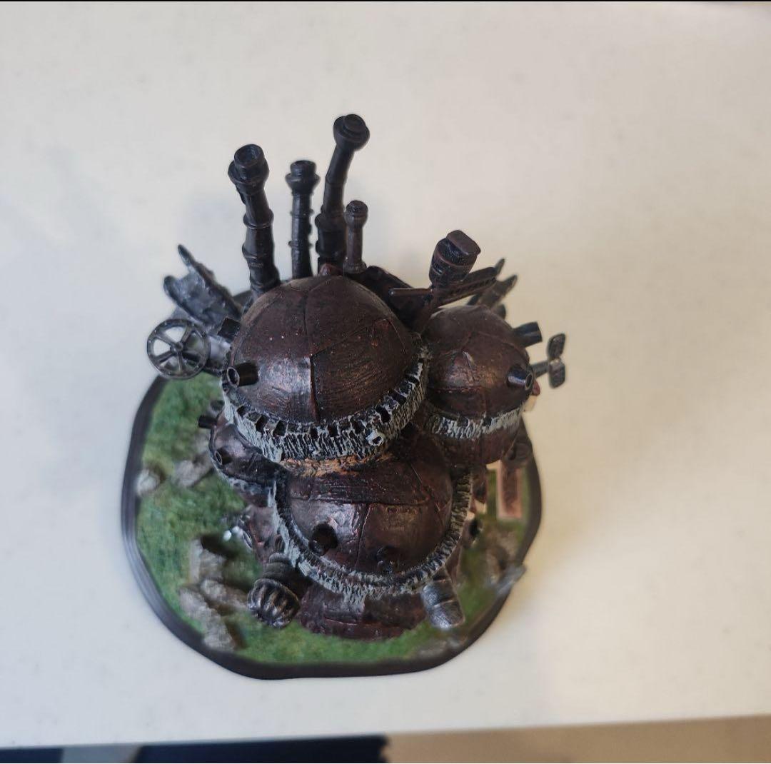 希少ハウルの動く城 ライトアップジオラマ カルシファー発光【生産終了品入手困難】