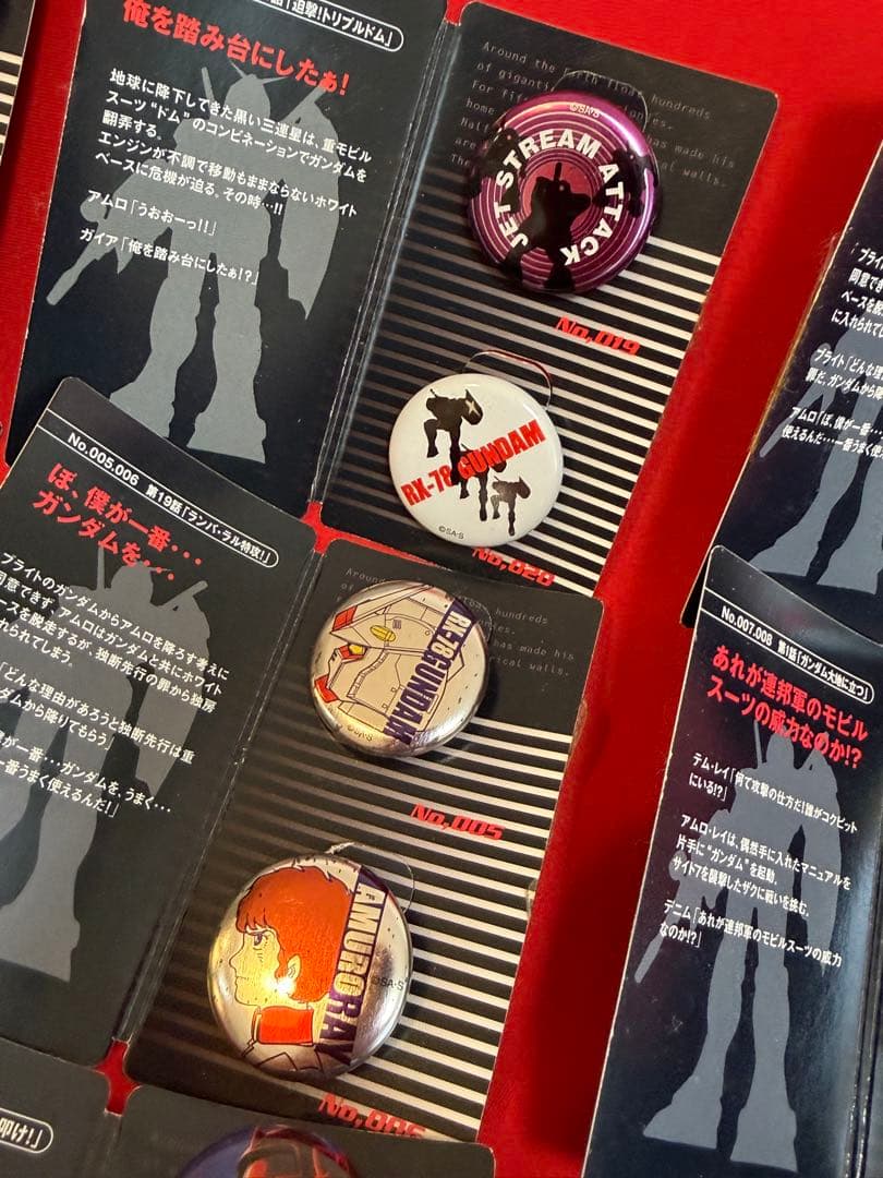 機動戦士ガンダム ★☆ 缶バッジ ガンダム GUNDAM 第2弾 まとめて