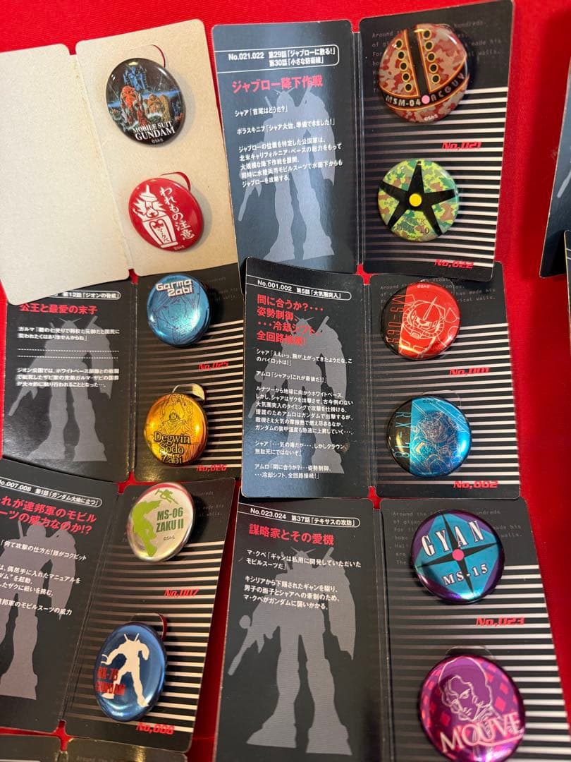 機動戦士ガンダム ★☆ 缶バッジ ガンダム GUNDAM 第2弾 まとめて