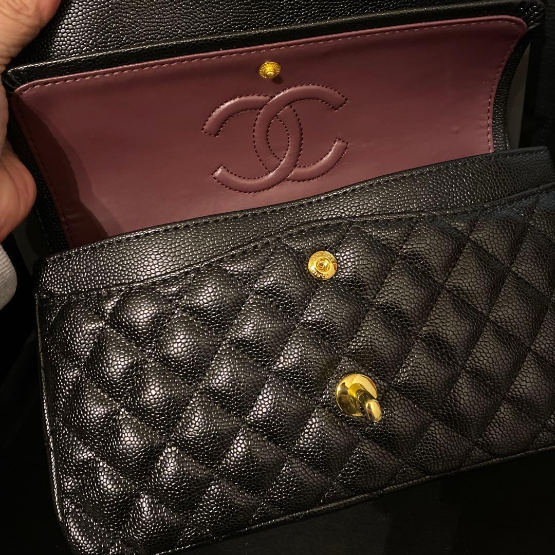 CHANELノベルティ キャビアスキン