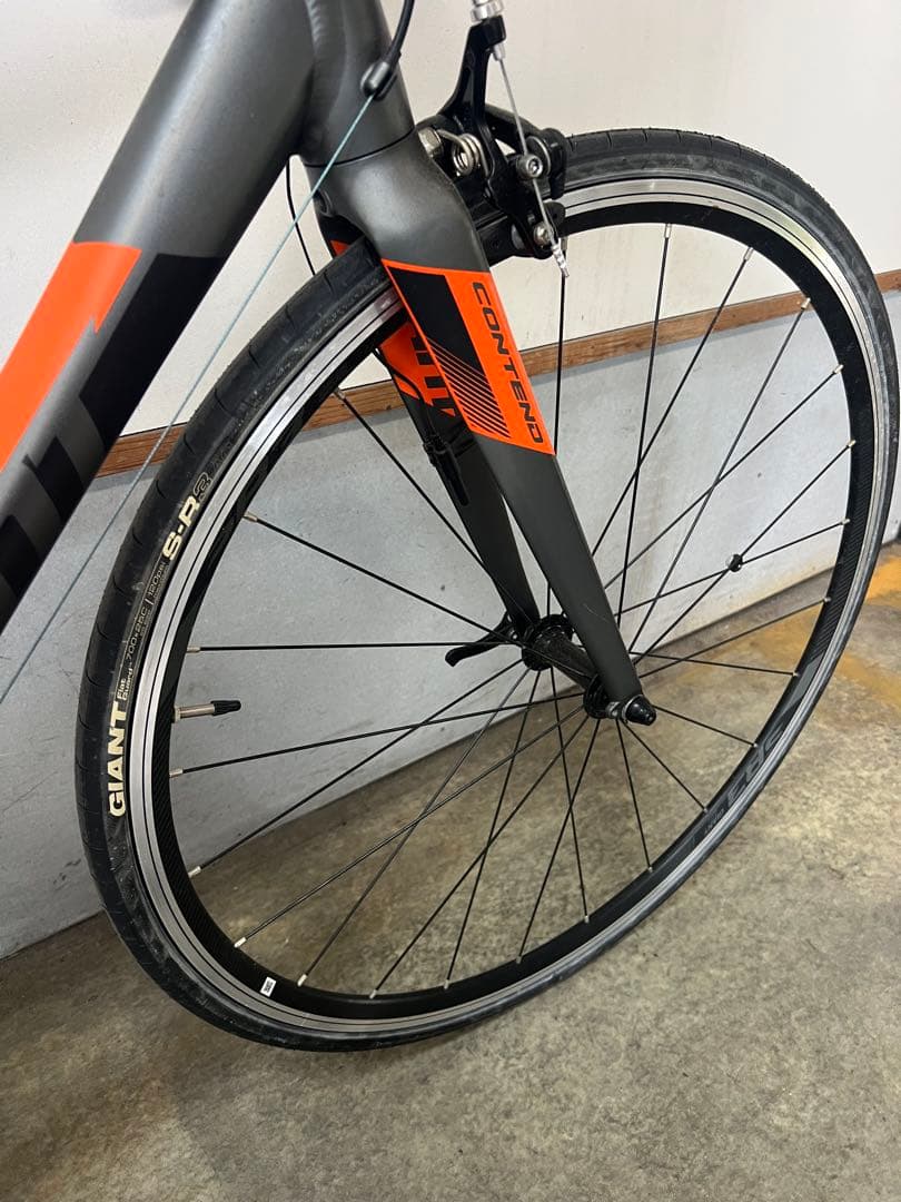 GIANT ロードバイク グレー/オレンジ 700C