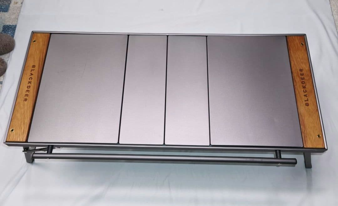BLACKDEER　折りたたみ　IGTテーブル（3ユニット　チタンブラック）