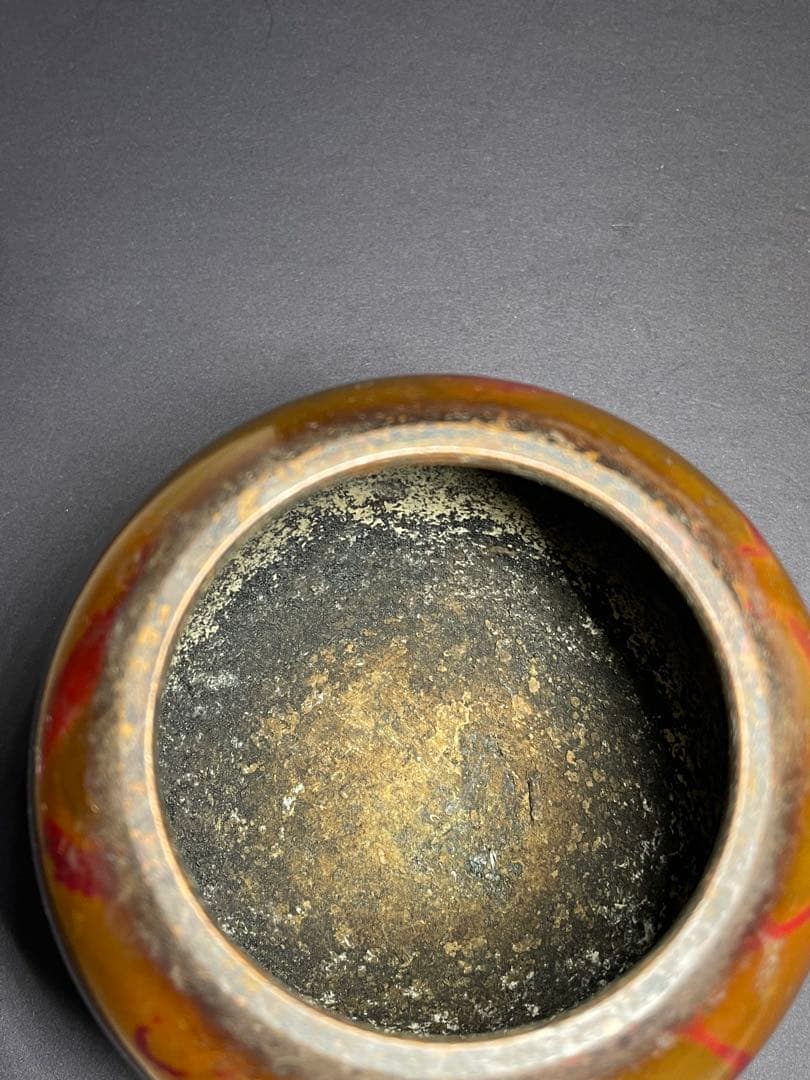 松美堂　高岡銅器　伝統工芸品　夏目型香炉