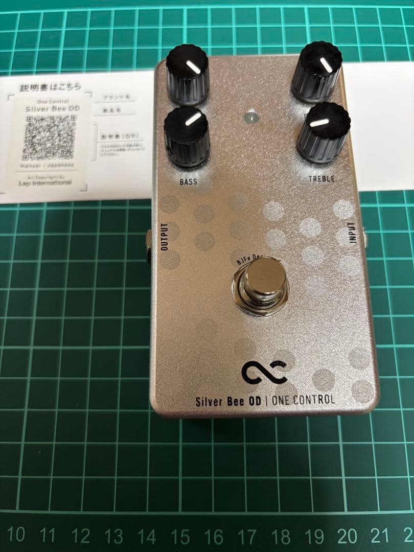 Silver Bee OD | ONE CONTROL ギターエフェクター