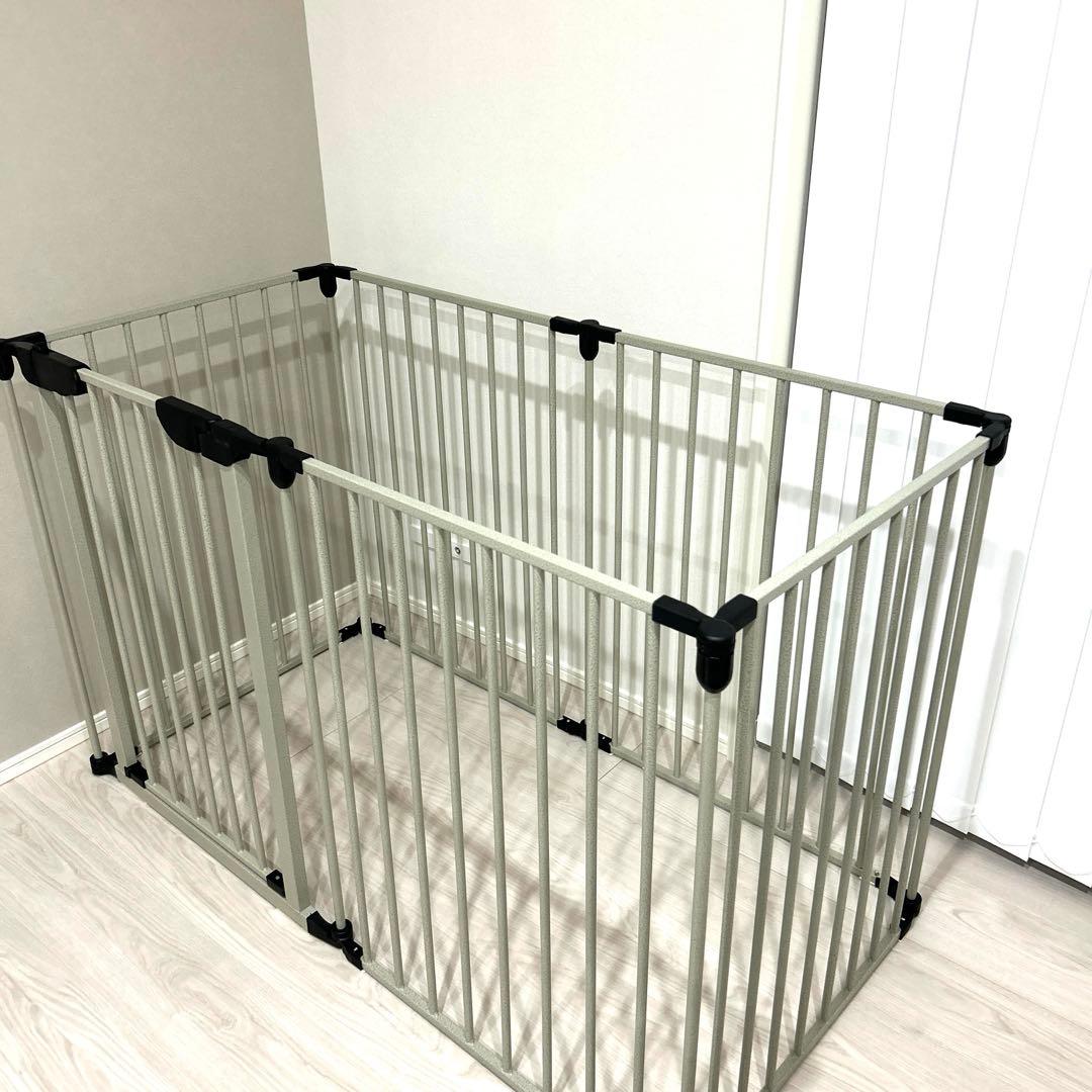 ノルディ ペット用ケージ6枚セット グレー