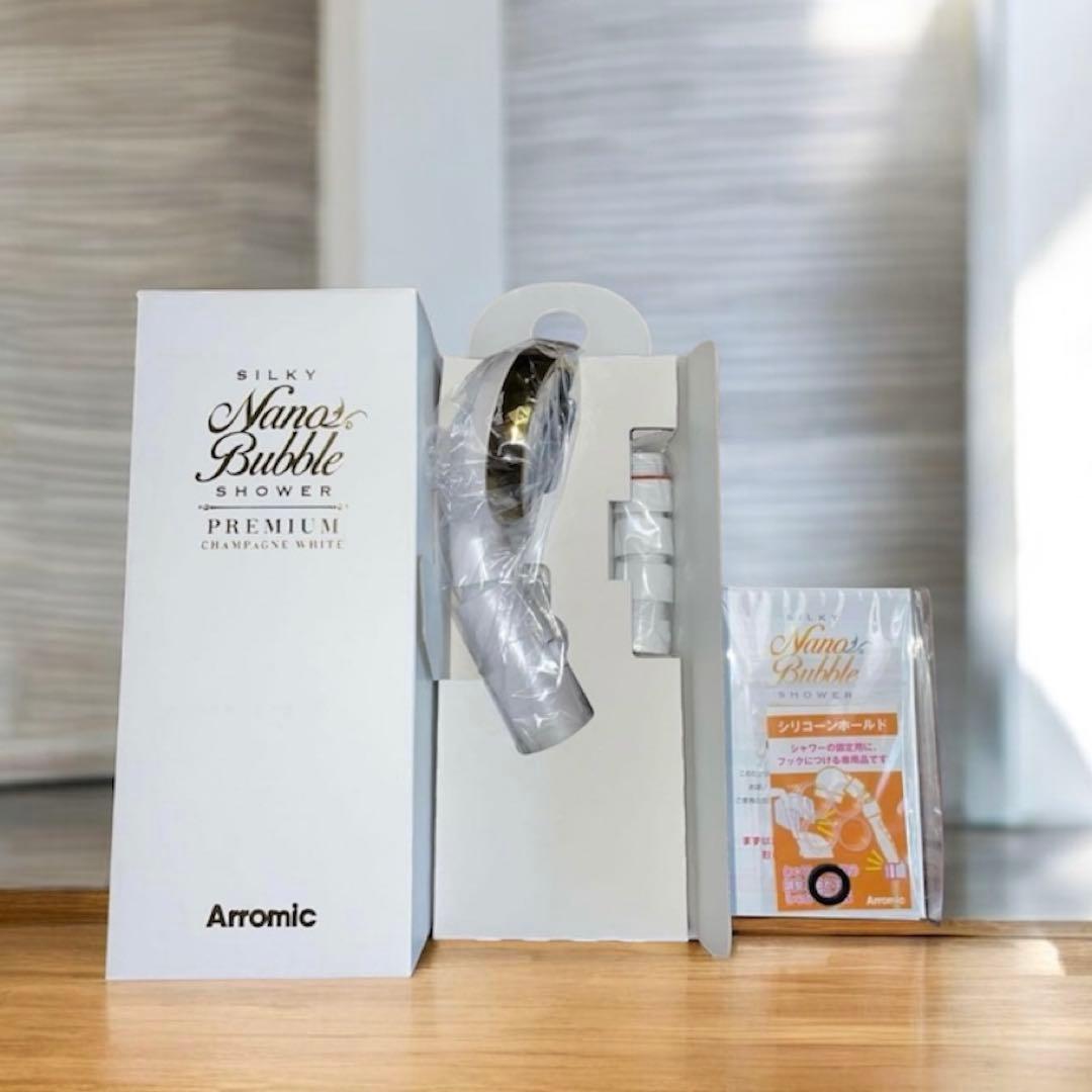 アラミック シルキーナノバブルシャワー プレミアム JSNB2-CW