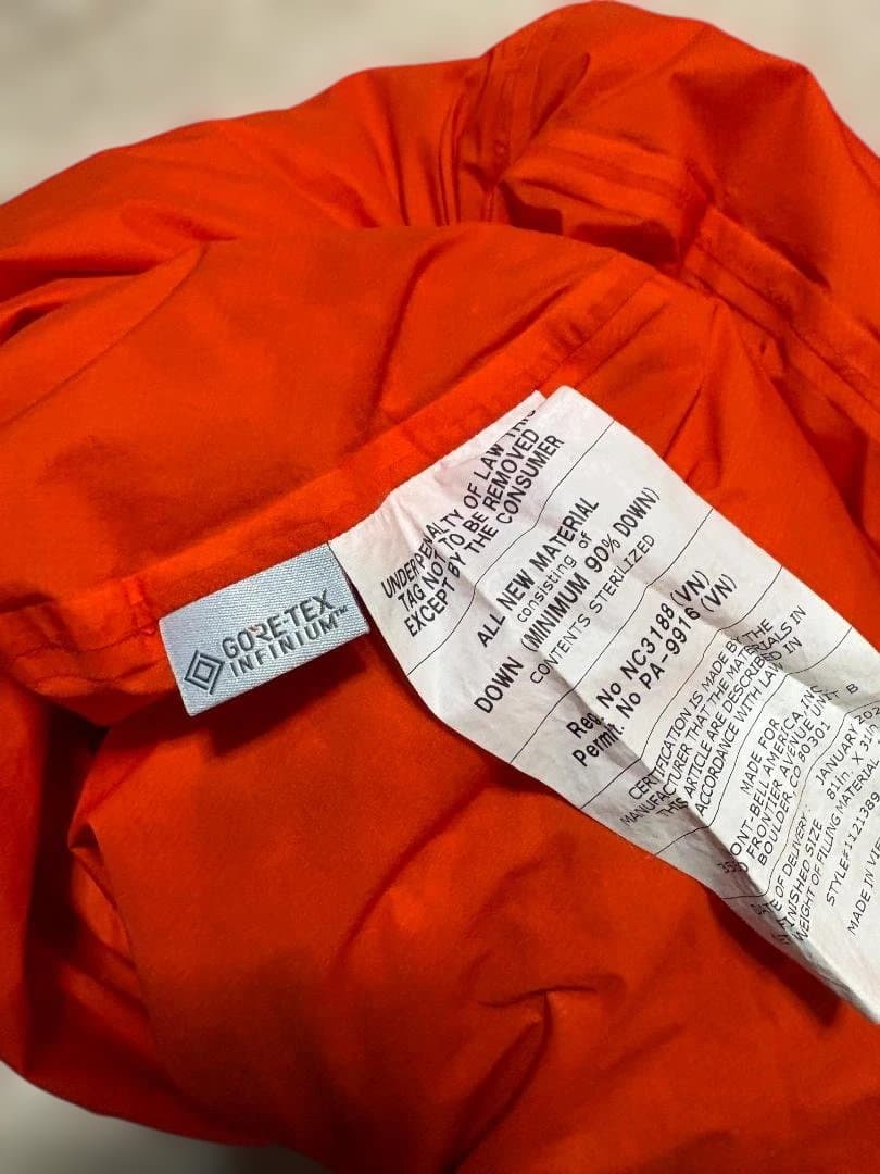 【難あり】mont-bell ドライ シームレス ダウンハガー900 #1