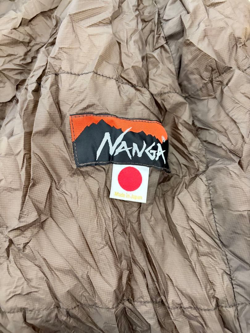 NANGA ナンガ オーロラライト 600DX ブラウン シュラフ