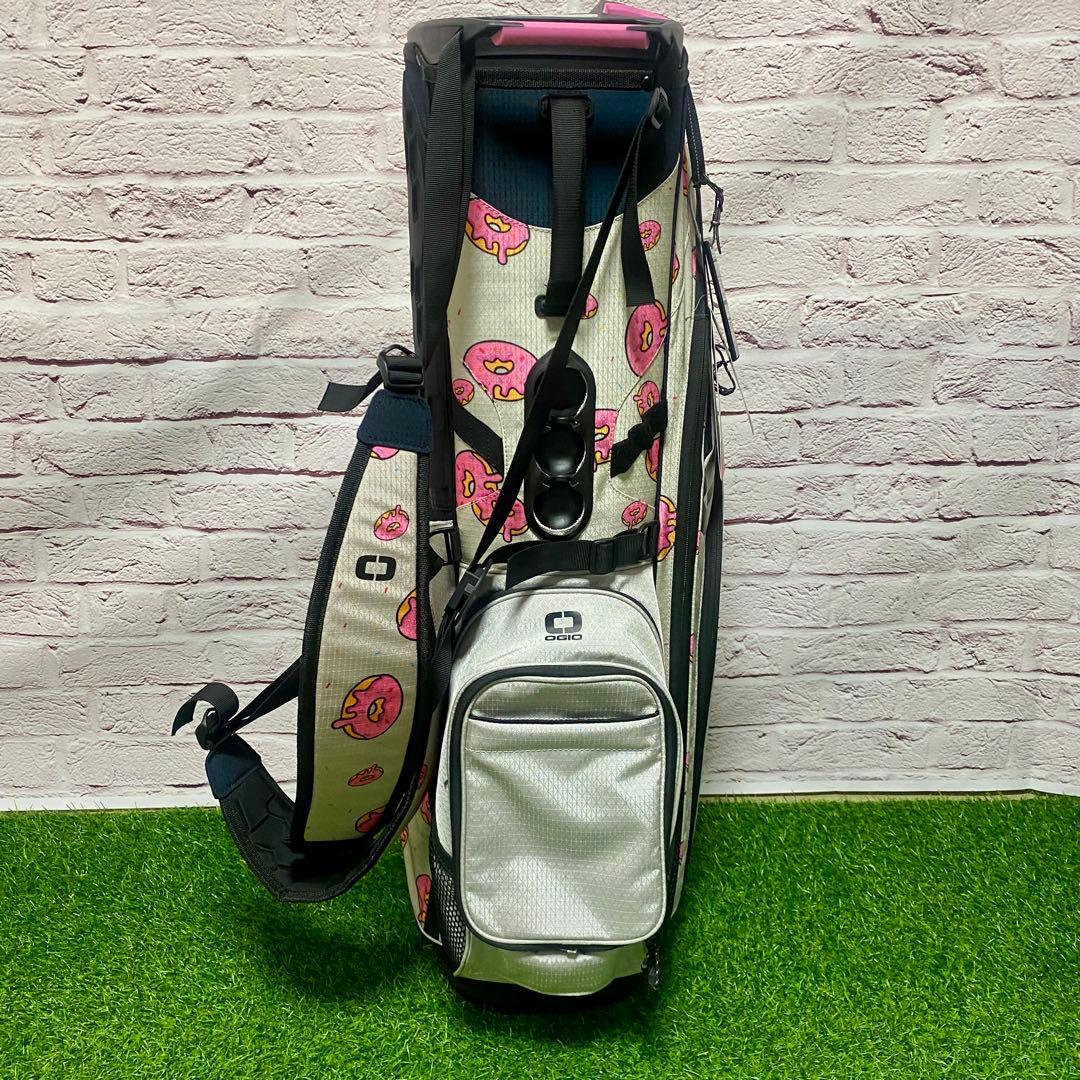 OGIO オジオ キャディバッグ ドーナツ柄 ピンク ゴルフ 新品