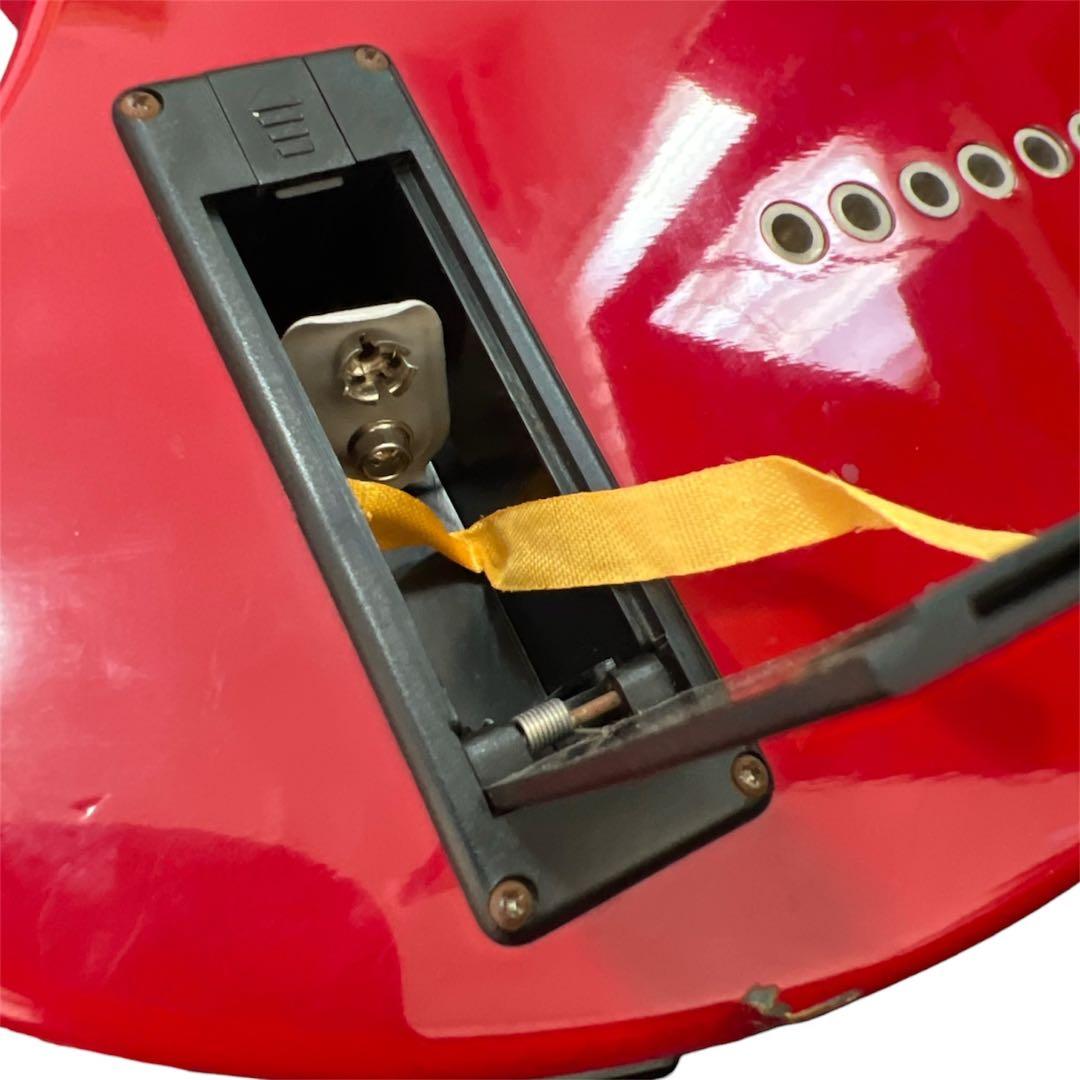 FERNANDES ZO-3 レッド エレキギター アンプ内蔵 ミニギター