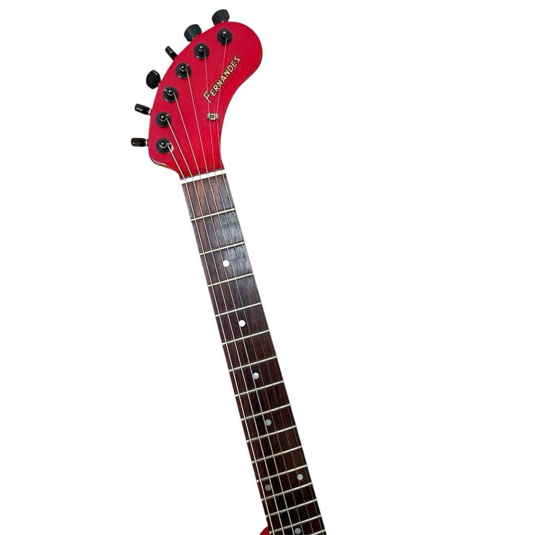 FERNANDES ZO-3 レッド エレキギター アンプ内蔵 ミニギター
