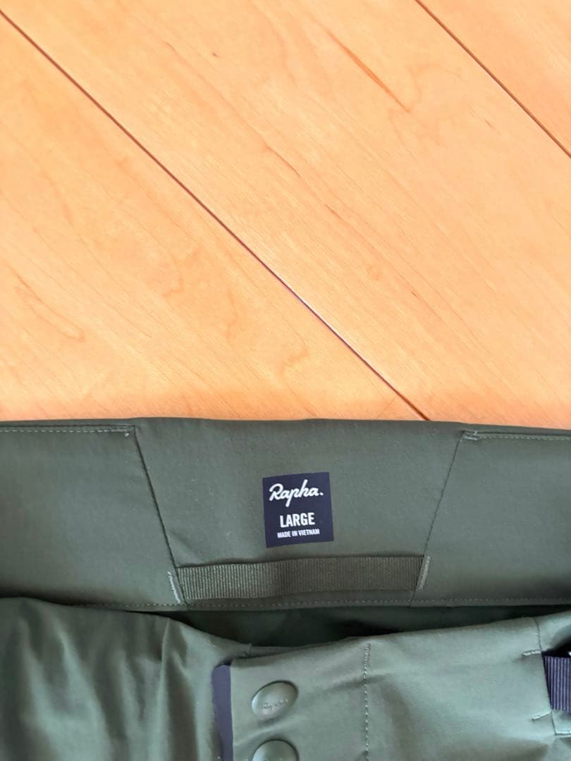 rapha ラファ　ライトウエイトパンツ オリーブグリーン　サイズL