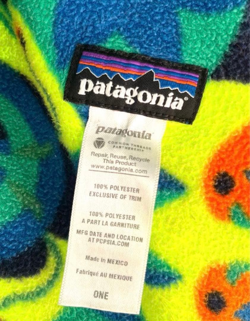 日本未発売　ヴィンテージ Patagonia バード　シンチラ　ブランケット