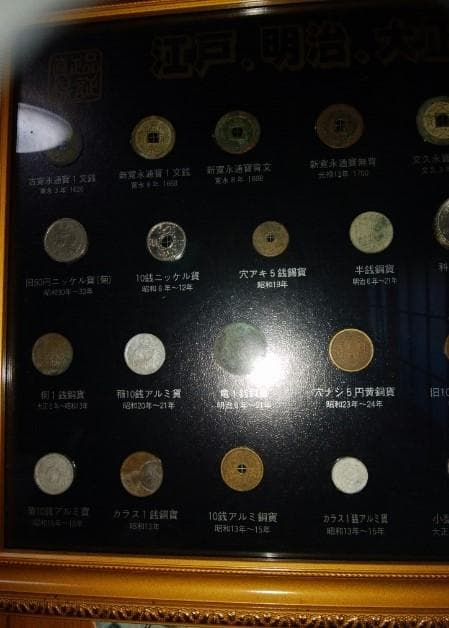 額入り古貨幣