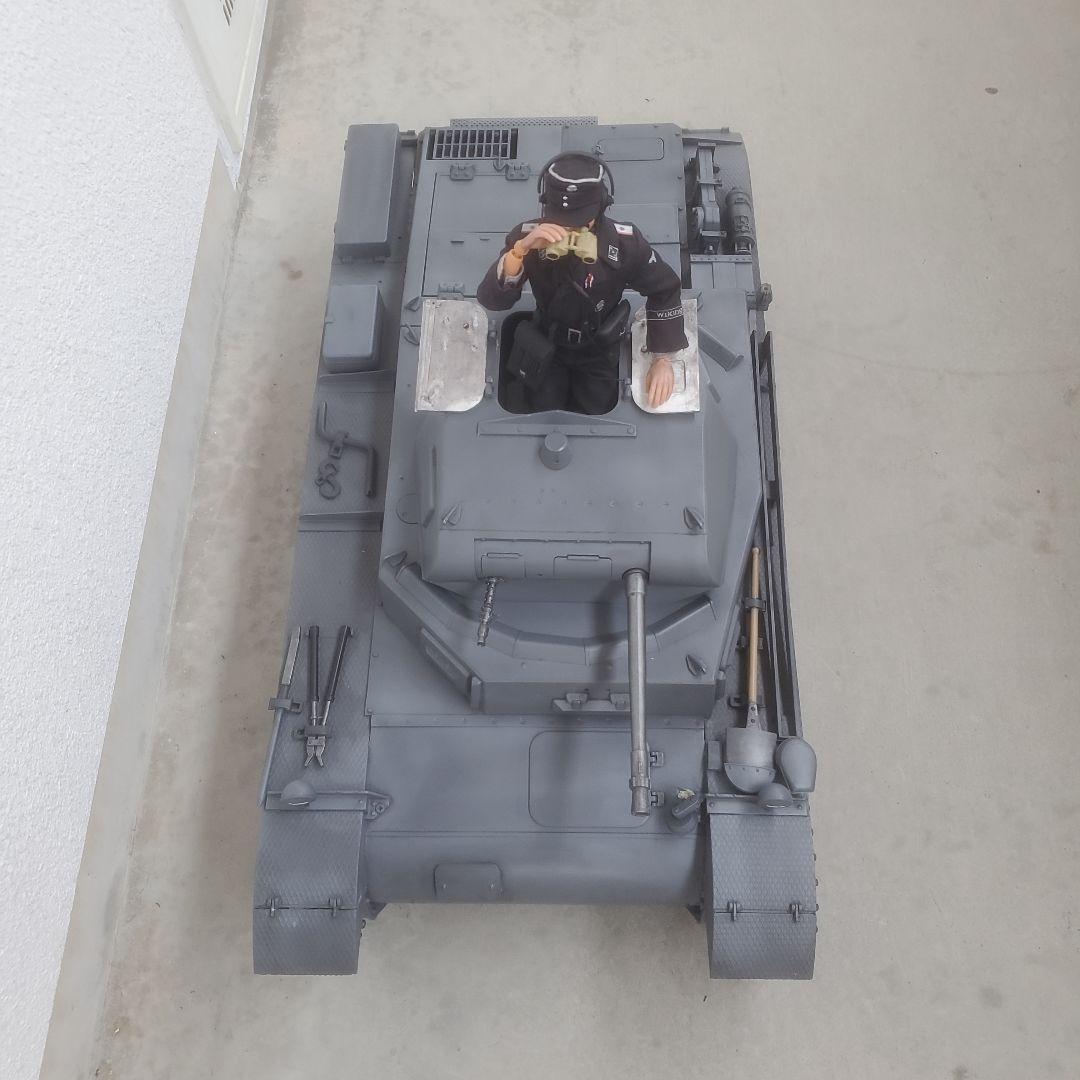 1/6スケール ドイツ軍戦車 模型 軍人フィギュア付き　値下げ交渉可