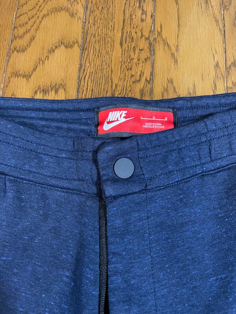 ナイキ テックフリースパンツL ブルー NIKE TECH FLEECE