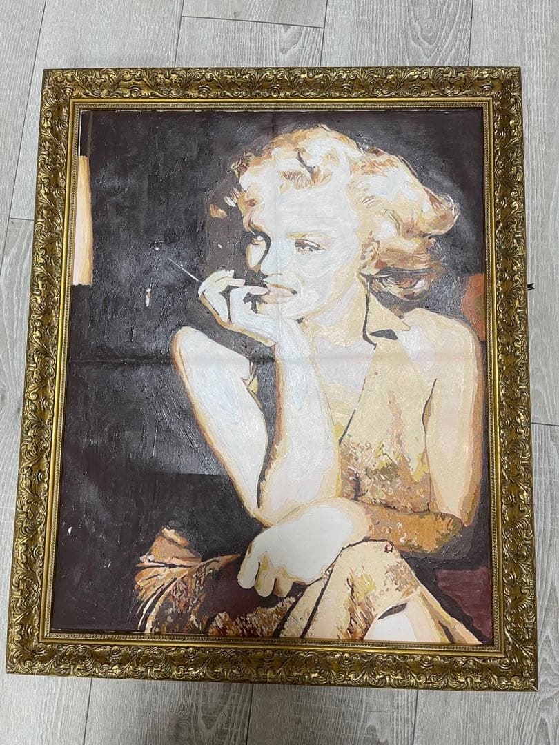 油絵40×50cm マリリン・モンロー