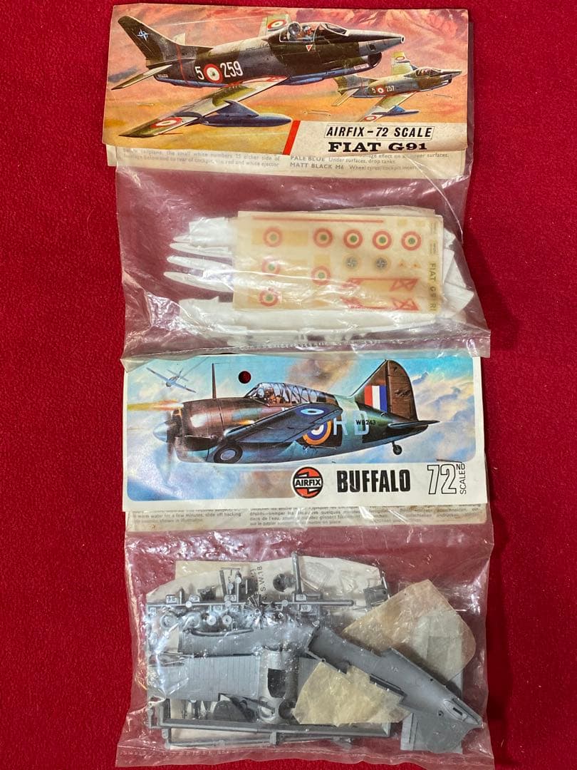 エアフィクス1/72 ホーカーP1127 他、全30個セット