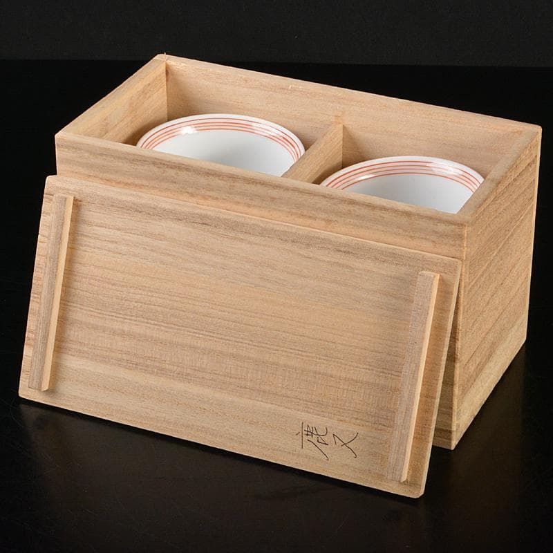 煎茶道具　七仙寿　汲出し茶碗　煎茶碗　六客　時代箱付　M　R7181