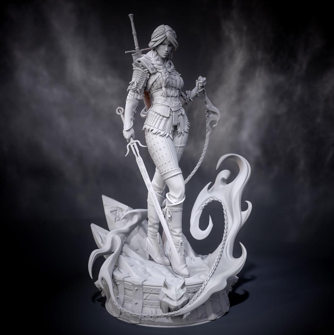 1/8　未塗装 未組立　フィギュア　ガレージキット 【 シリ ウィッチャー 】