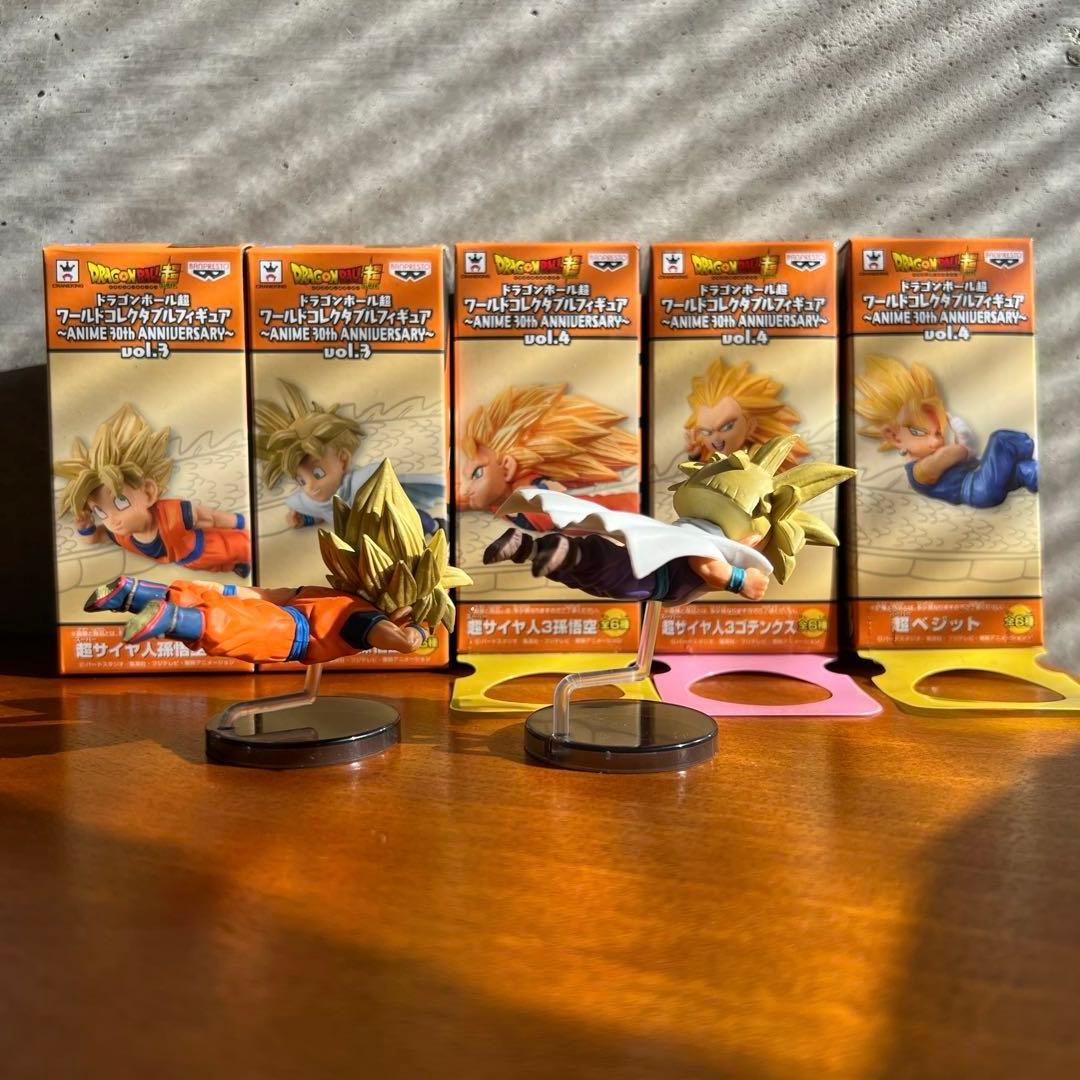 ドラゴンボール　ワールドコレクタブル 30th ワーコレセット　Vol.3.4