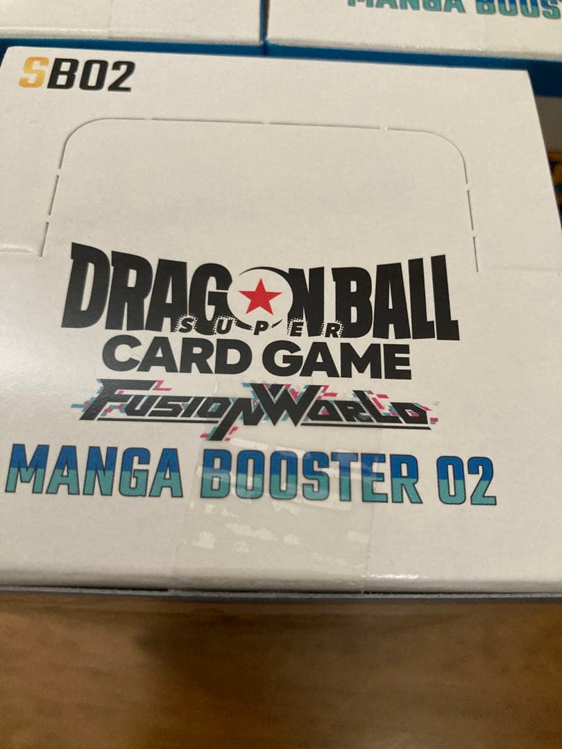 フュージョンワールド　MANGA BOOSTER02テープ付き新品未開封3BOX