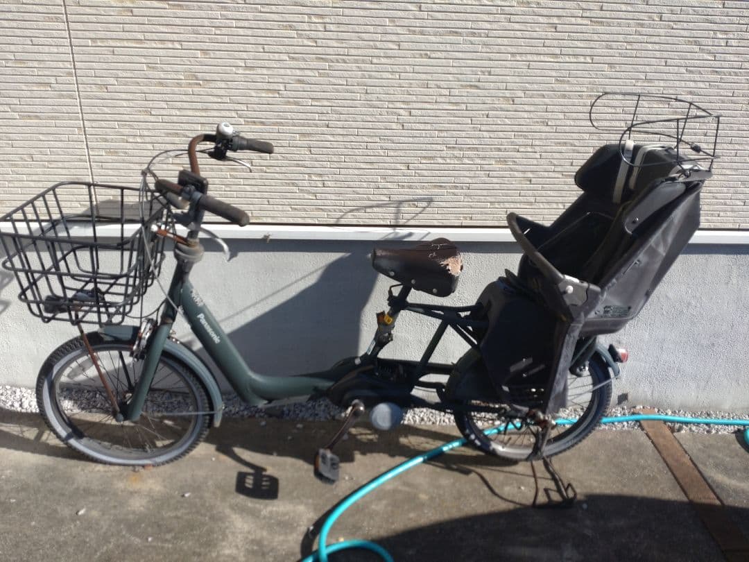 ※直接引き取り※　電動アシスト自転車 チャイルドシート付き　ギュットアニーズ