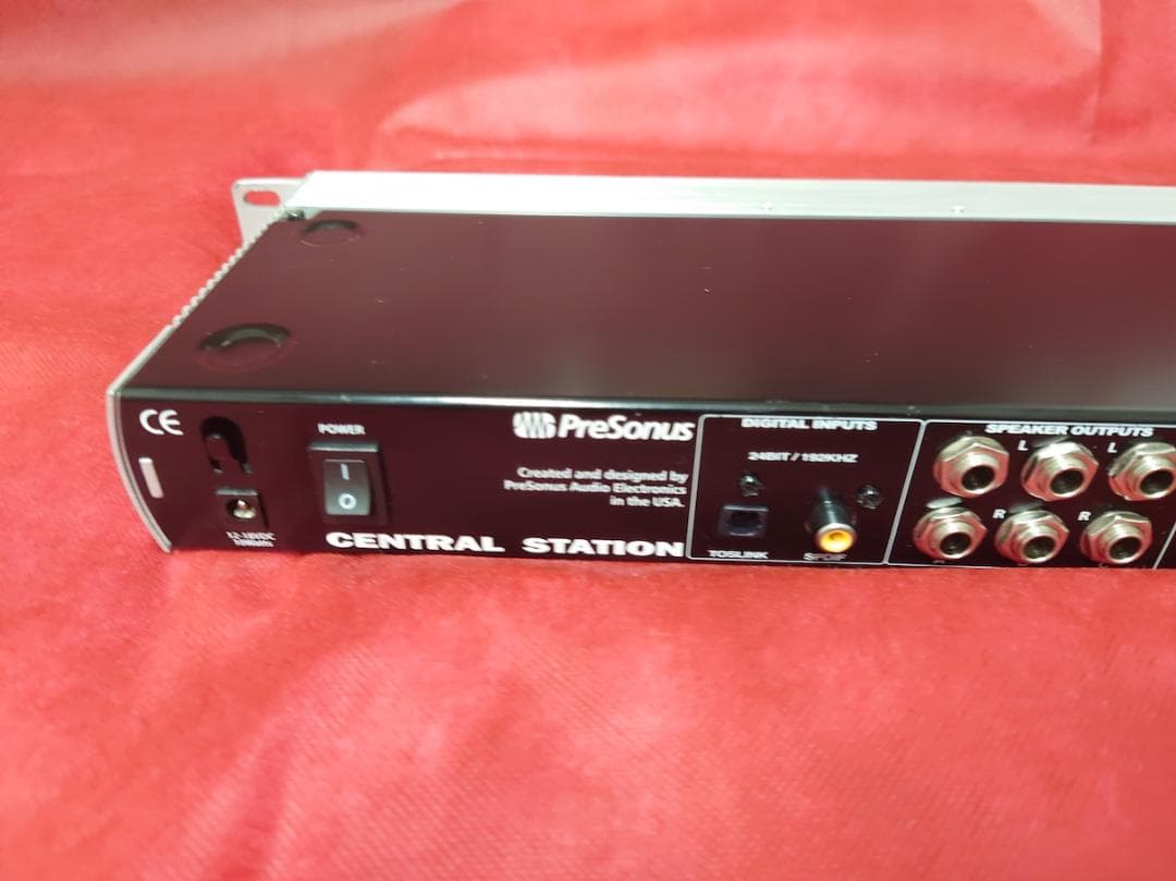 PreSonus　CENTRAL STATION 1Uラックマウント音響機器