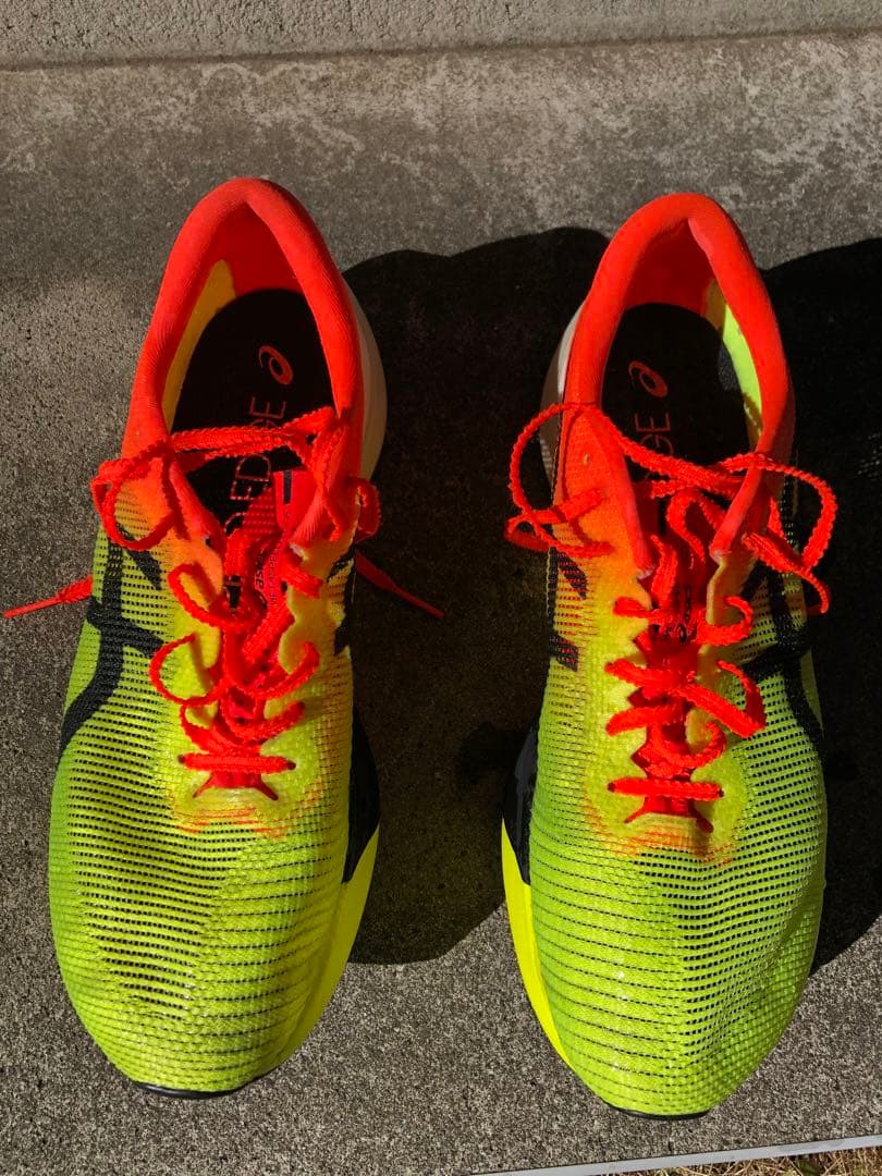 アシックス メタスピードエッジパリ中古品 27センチ