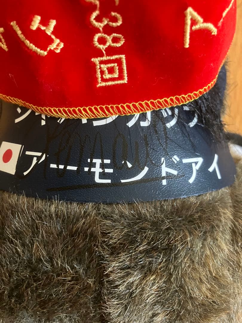 【アーモンドアイ】第38回ジャパンカップルメール騎手直筆サイン　AVANTI製