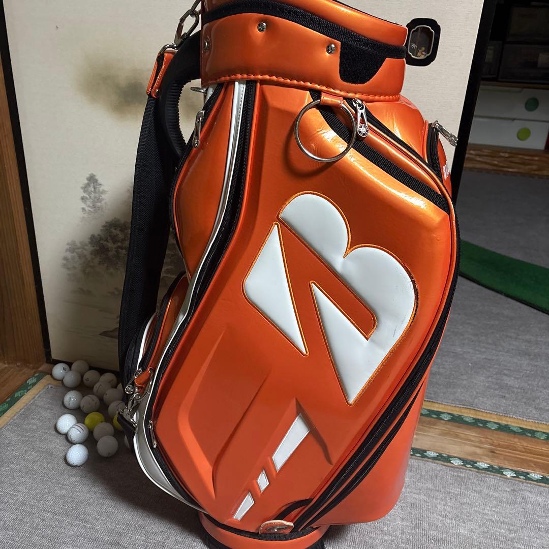 BRIDGESTONE TOURB オレンジ ゴルフバッグ