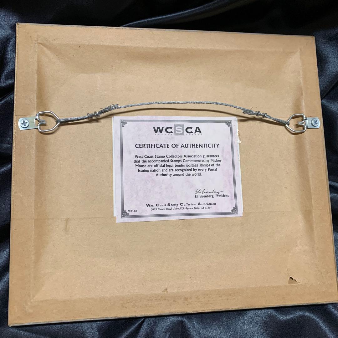 ミッキーマウス　記念切手　月面着陸！インテリア