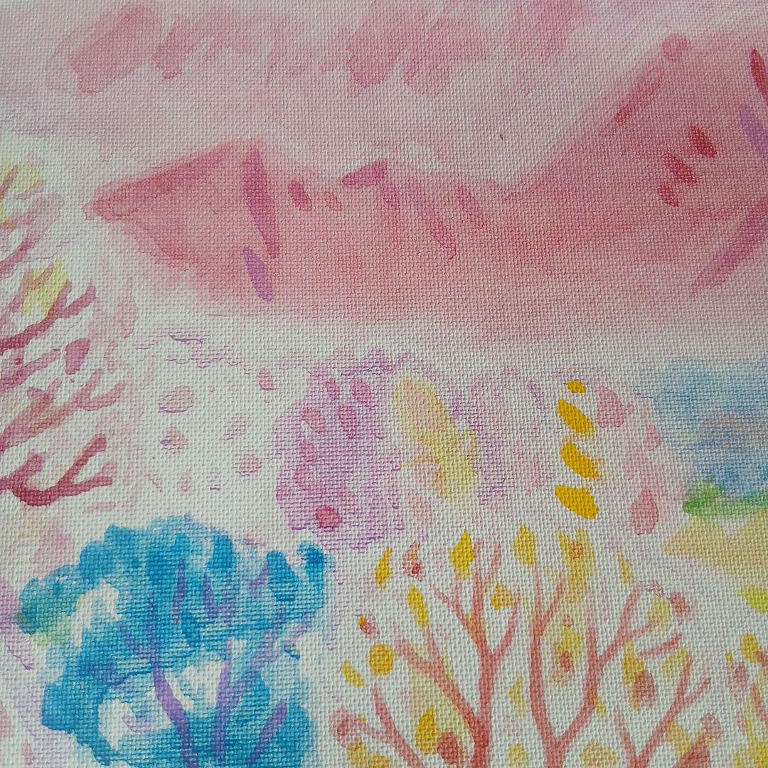 画人五十嵐二郎　軽井沢風景　額入り