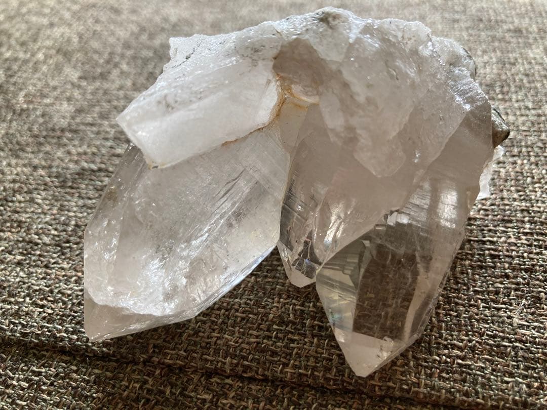 レムリアン水晶　スカルドゥ産　水晶原石