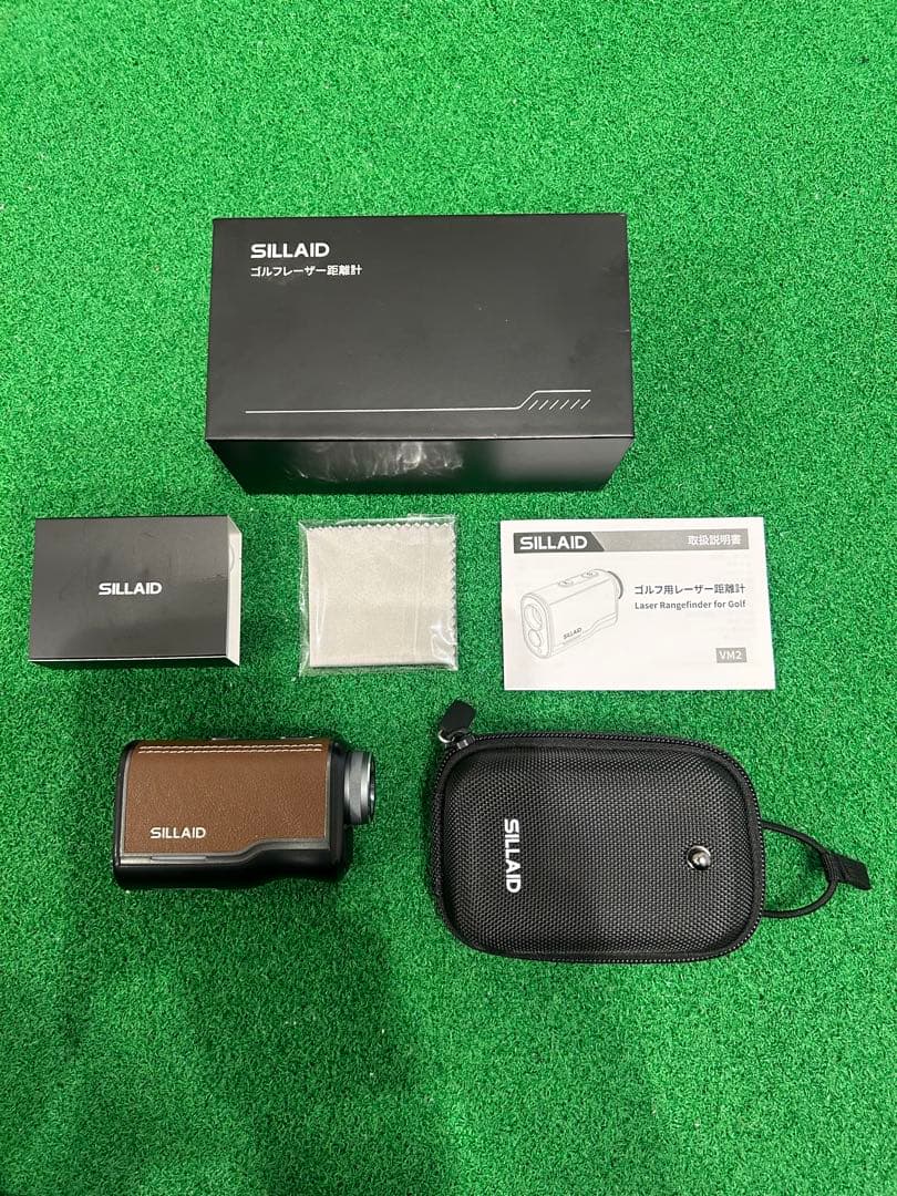 SILLAID ゴルフレーザー距離計 mini VM2 ブラウン