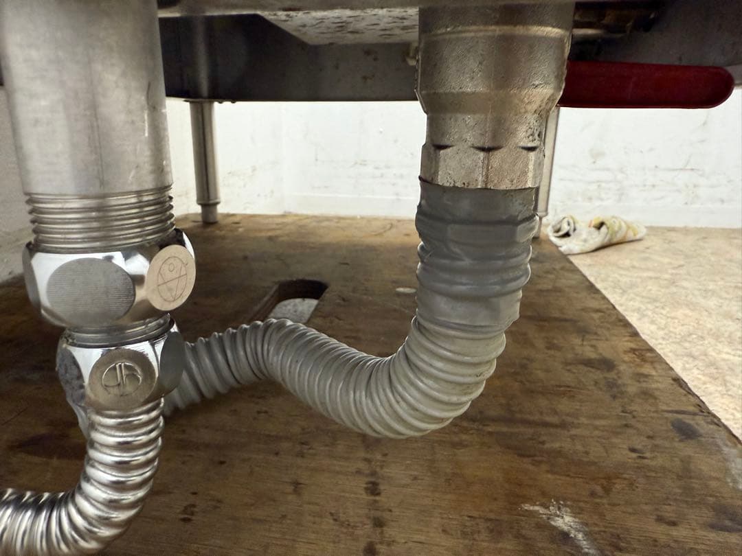 タニコー　角型うどん釜　湯がき槽　湯煎器　都市ガス　２０２１年製　TKU-75