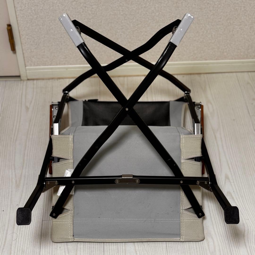 スノーピーク　ローチェアーショート　アイボリー　LV-093IV